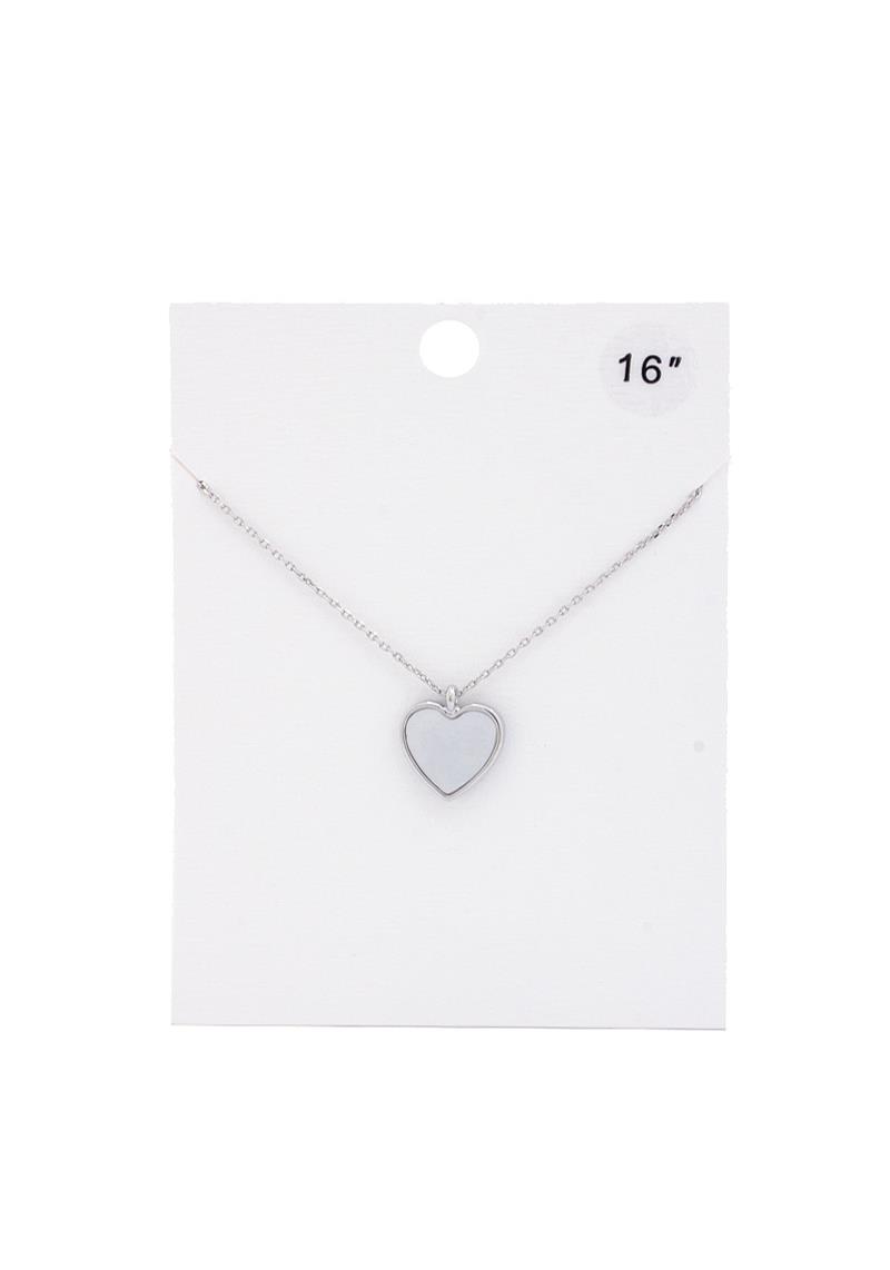 HEART CHARM NECKLACE