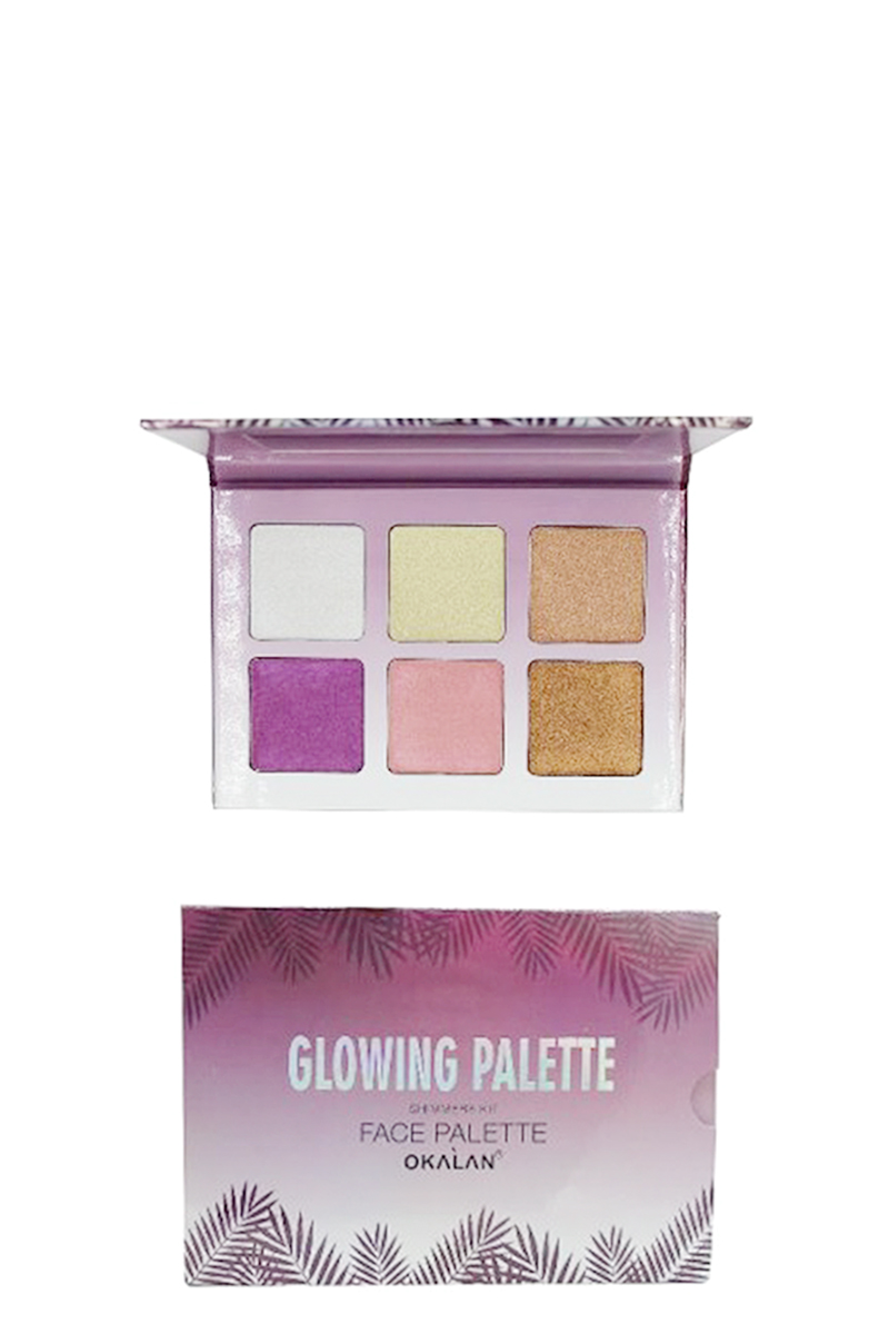 OKALAN GLOWING PALETTE - PURPLE