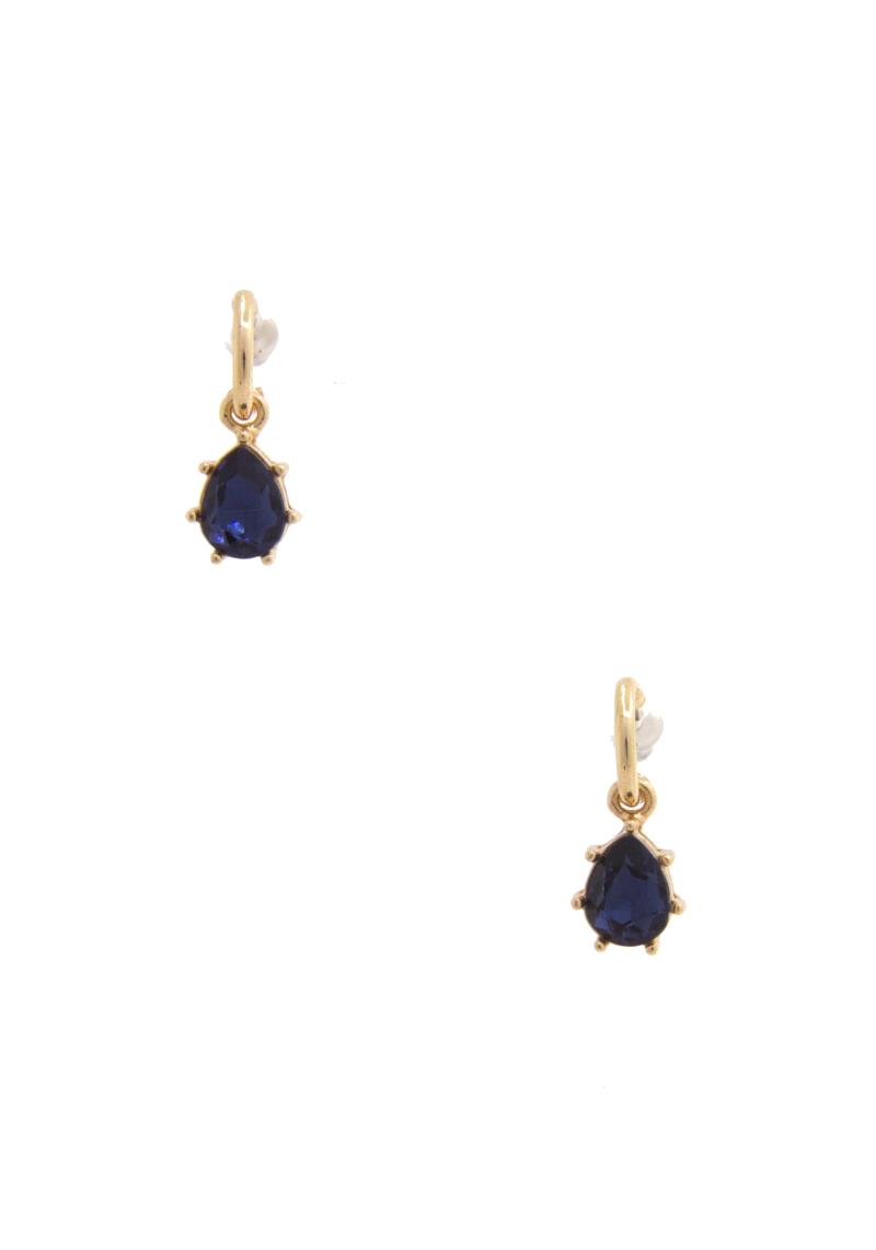 TEARDROP CRYSTAL DANGLE EARRING