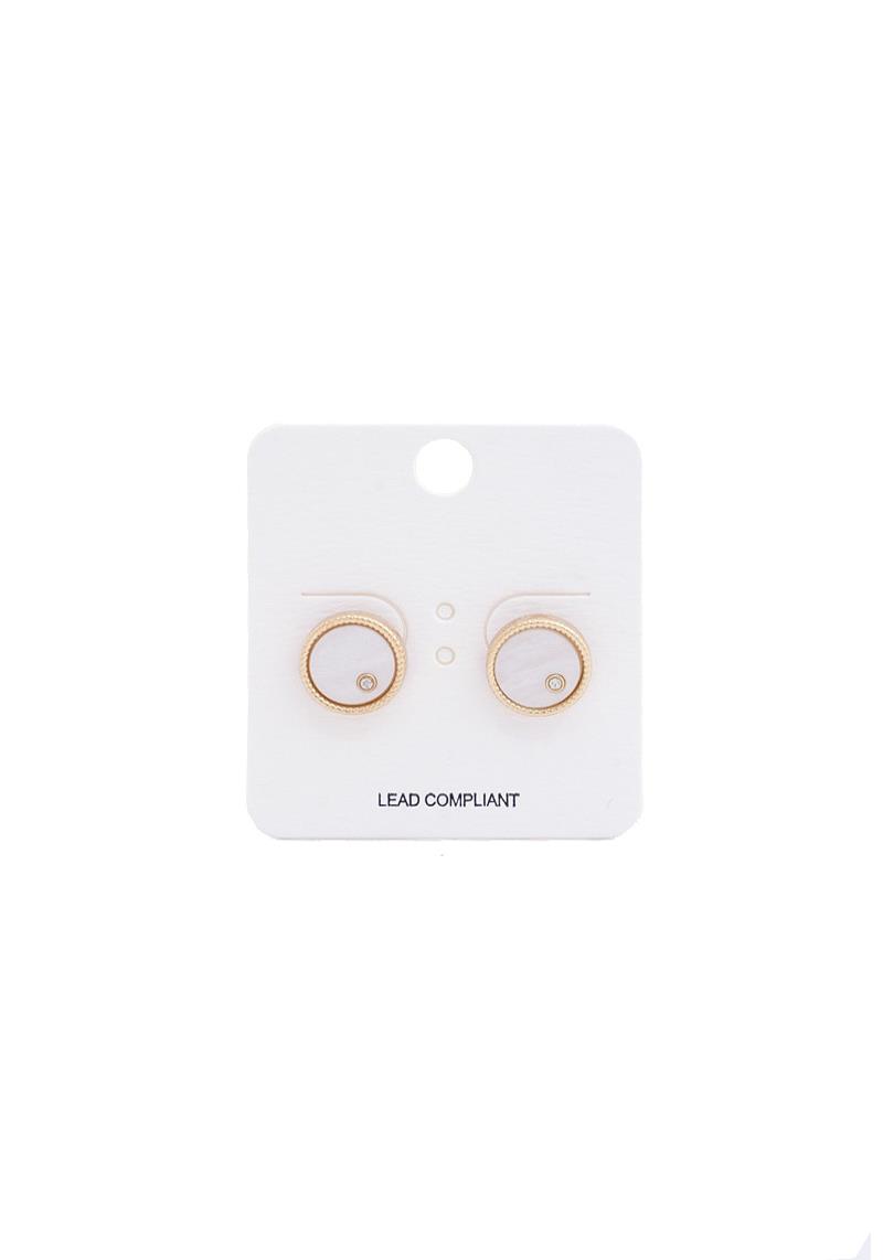 FRESH WATER PEARL CIRCLE EARRING