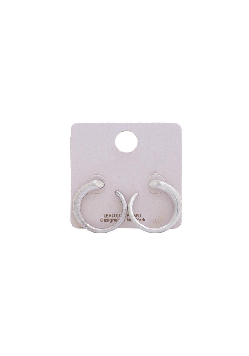 OPEN CIRCLE EARRING