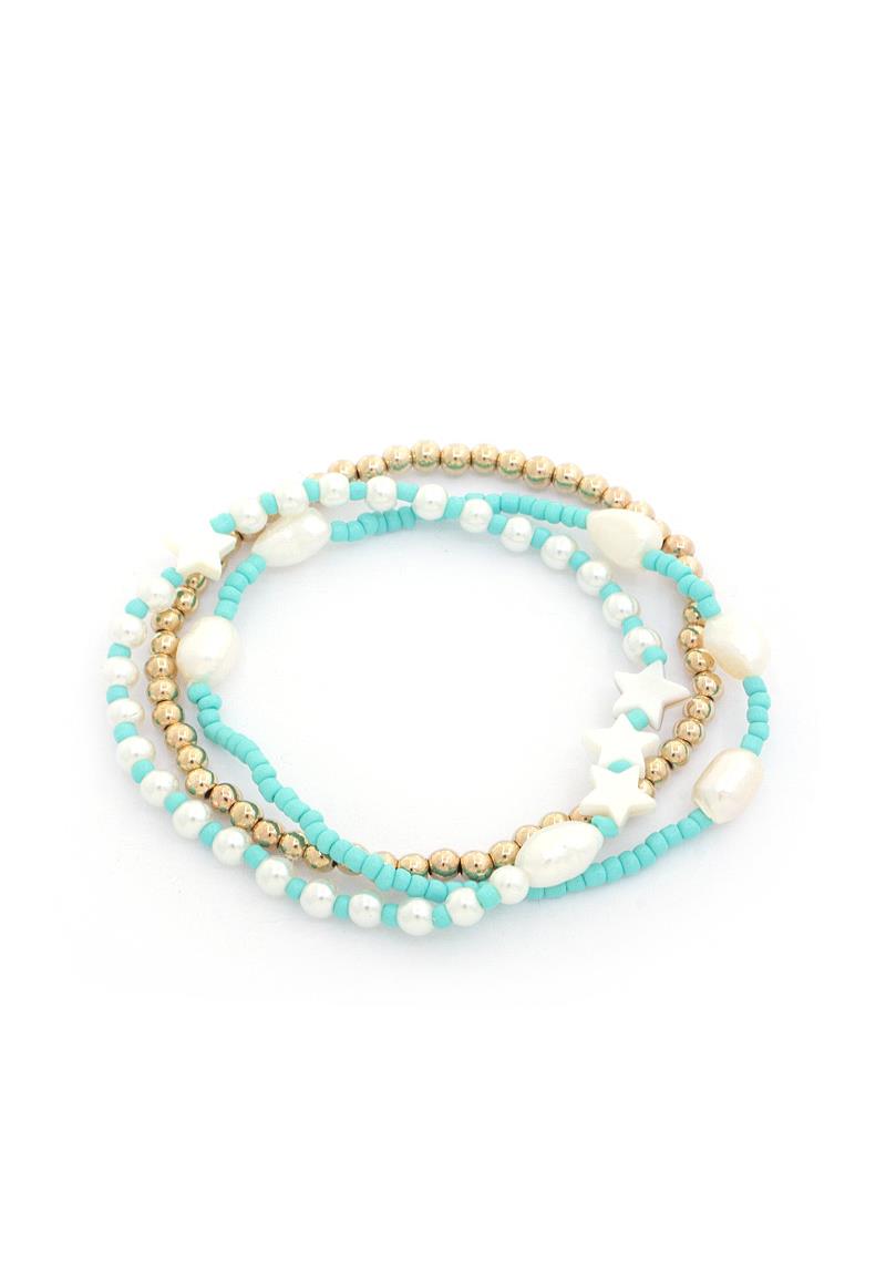 STAR BEADED BRACELET SET