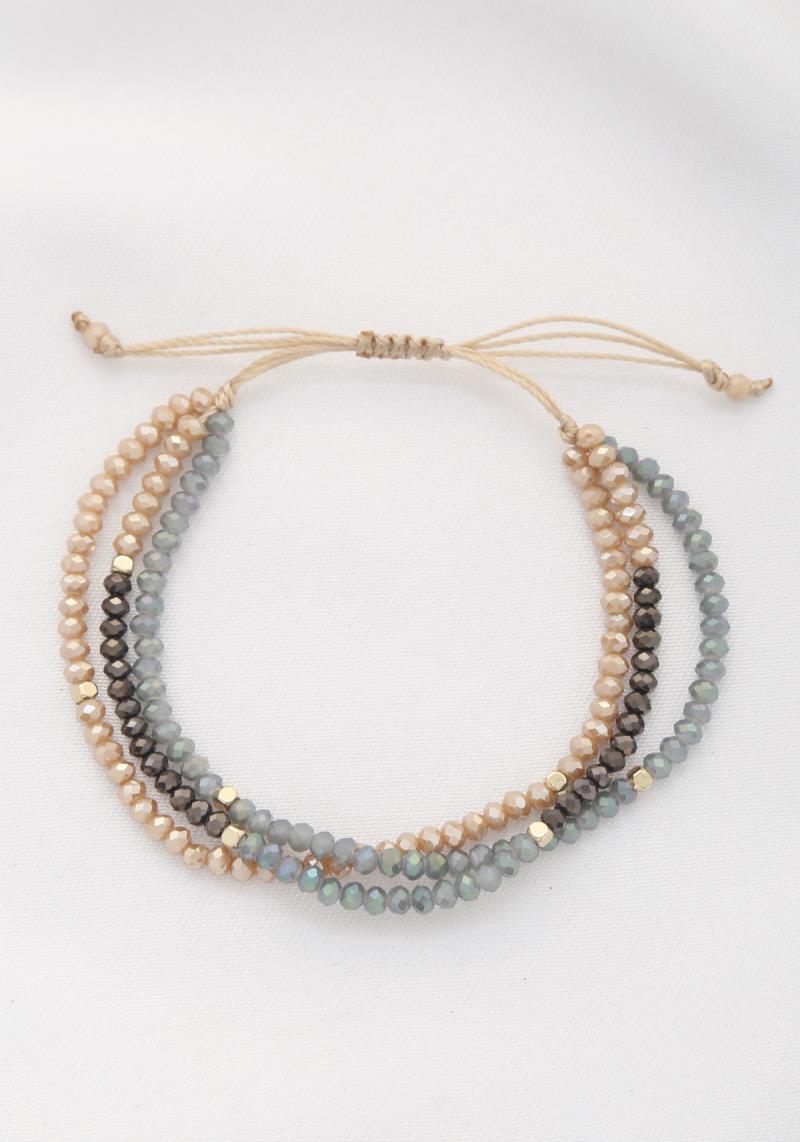 BEADED ADJUSTABLE BRACELET