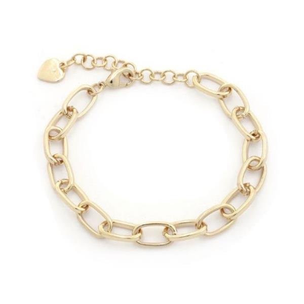 OVAL LINK METAL BRACELET
