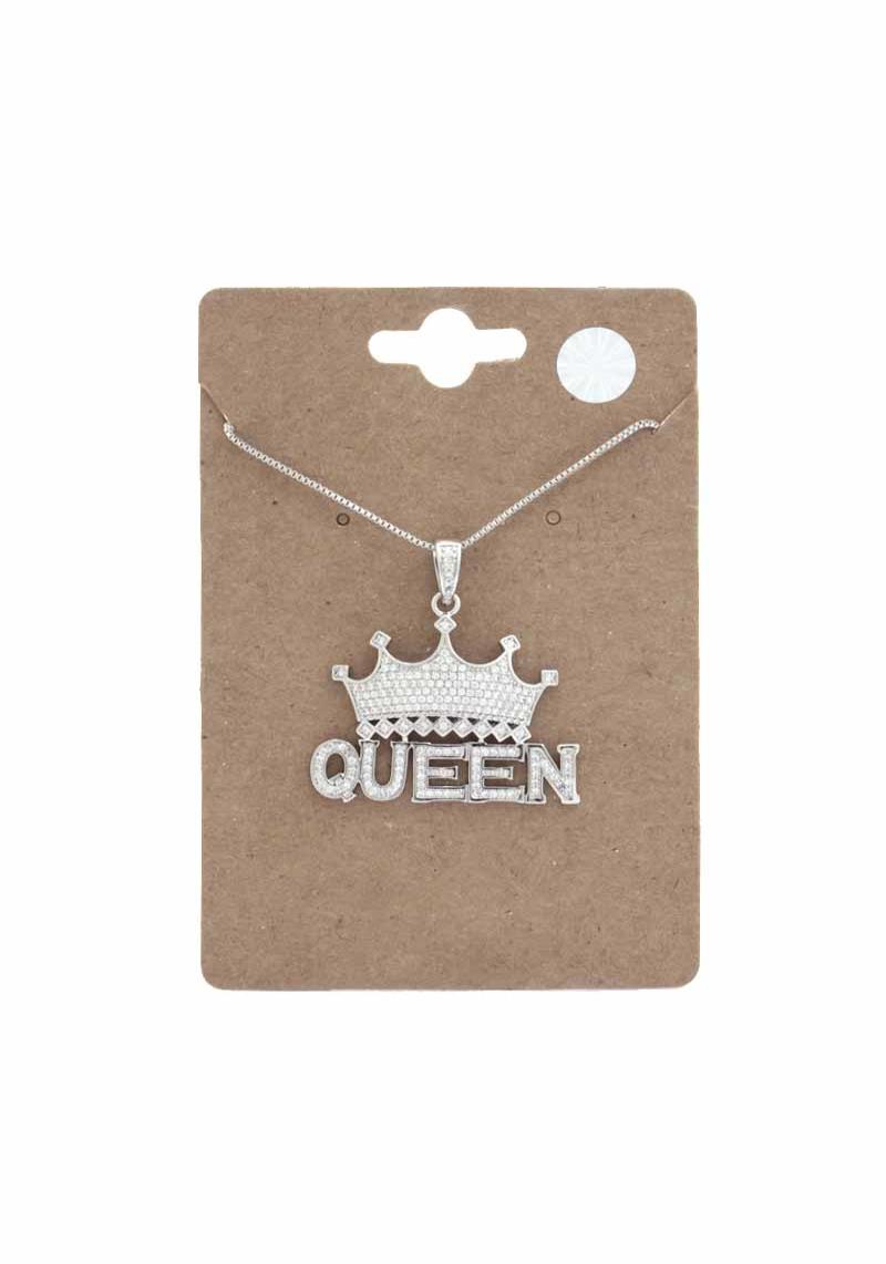 QUEEN PENDANT NECKLACE