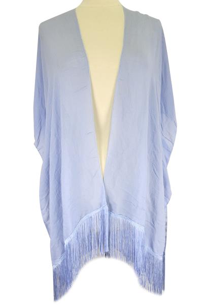 FASHION COVER UP KIMONO WITH TASSEL