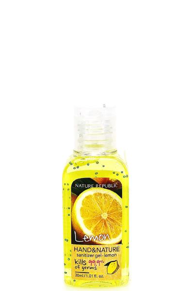 SMALL SIZE SANITIZER GEL LEMON