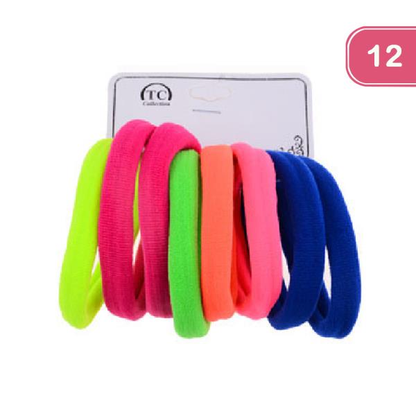 FASHION MULTI HAIR TIE (12 UNITS)