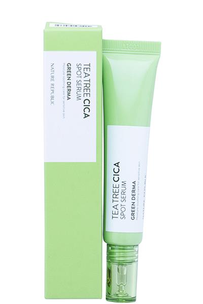 TEA TREE CICA GREEN DERMA SPOT SERUM