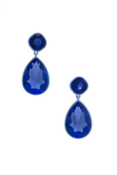 CRYSTAL TEARDROP EARRING