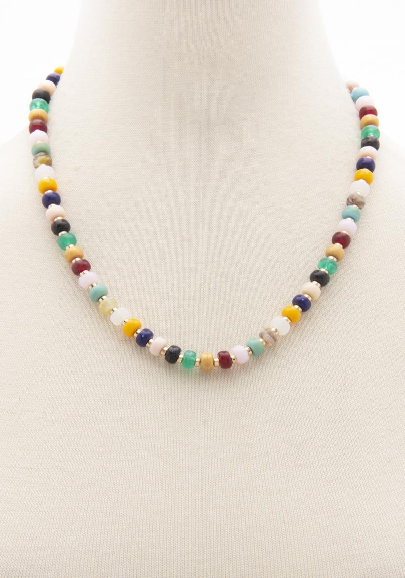 BEADED NECKLACE