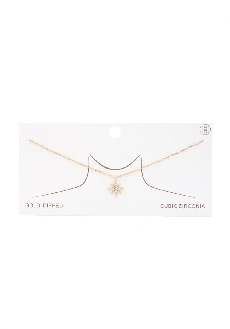 NORTHERN STAR CHARM GOLD DIPPED NECKLACE