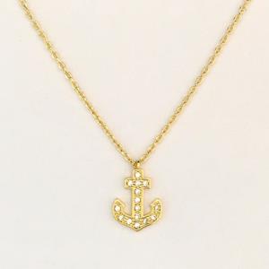 ANCHOR CHARM NECKLACE