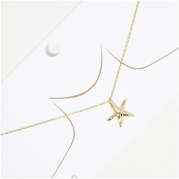 GOLD DIPPED STARFISH NECKLACE