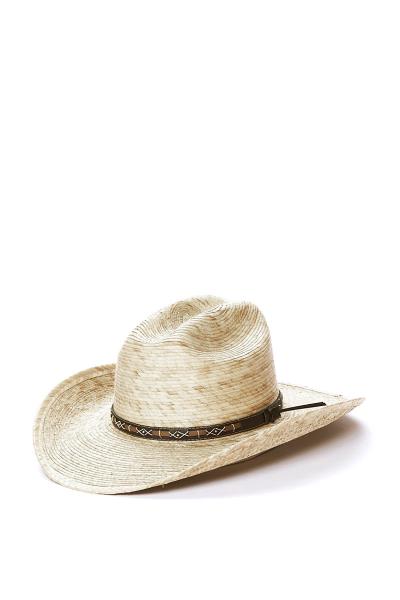 PALM LEAF WESTERN COWBOY HAT