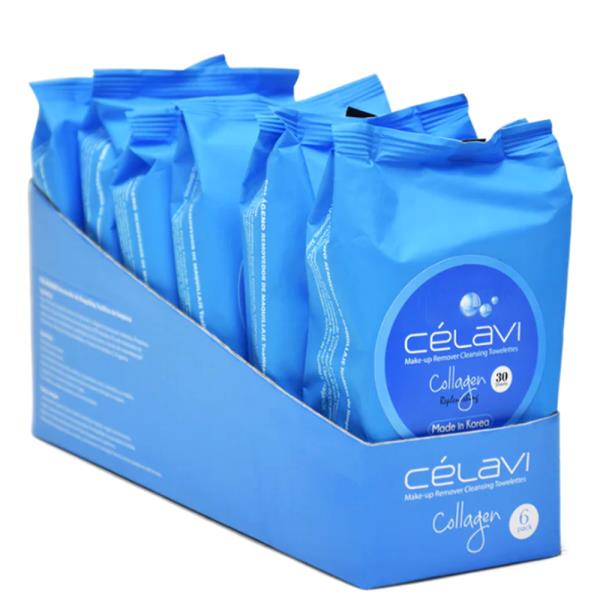 6 PACKS MAKEUP REMOVER CLEANSING WIPES REMOVING TOWELETTES