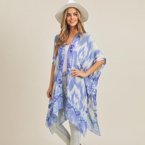TIE DYE BOHO KIMONO