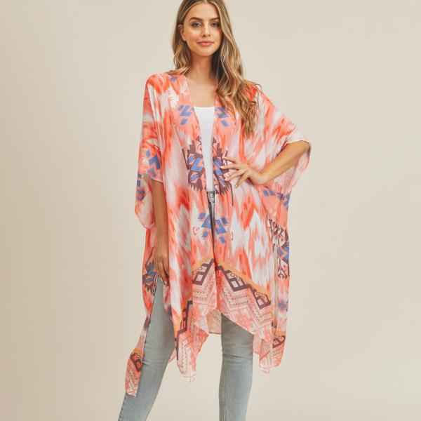 TIE DYE BOHO KIMONO