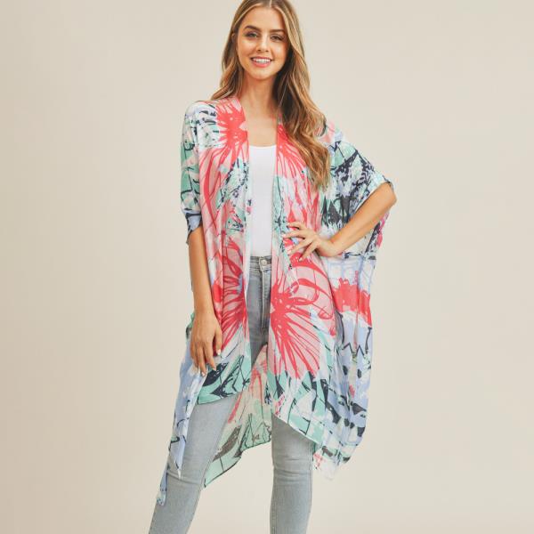 BIG FLOWER KIMONO