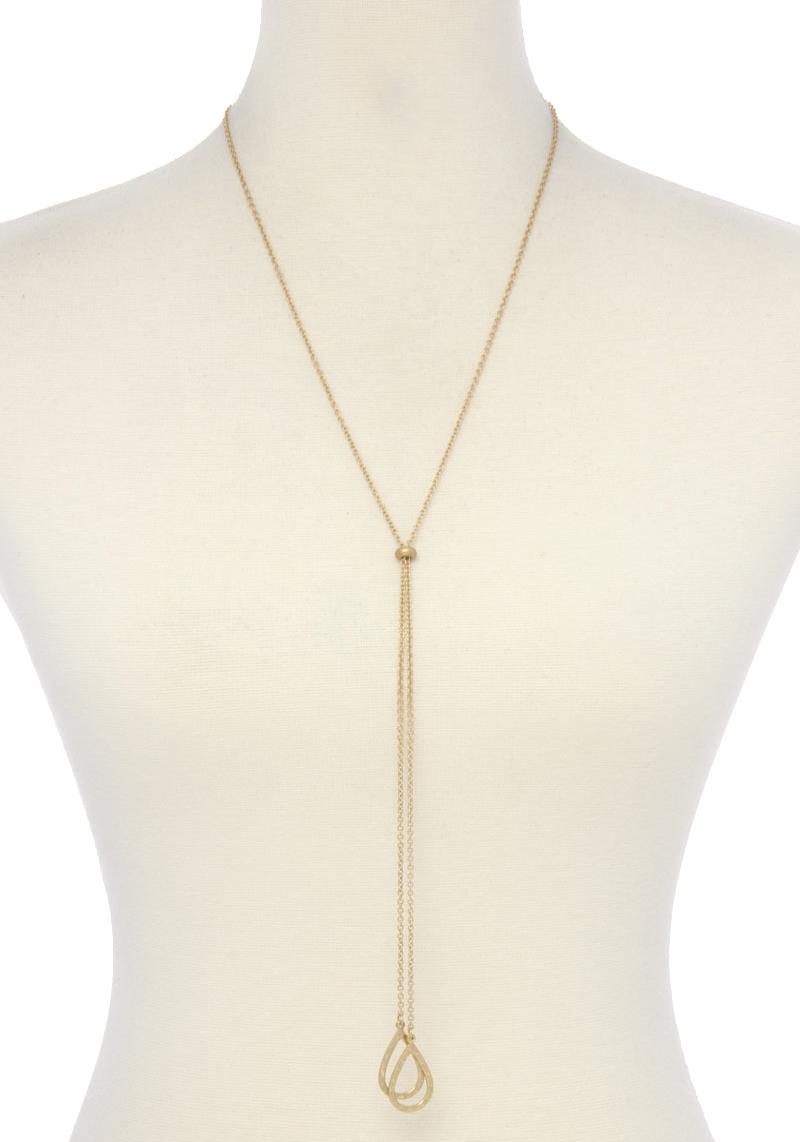 3 STYLE Y SHAPE ADJUSTABLE NECKLACE