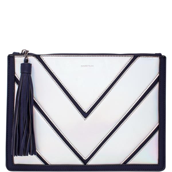 STYLISH TASSEL ZIPPER CLUTCH BAG