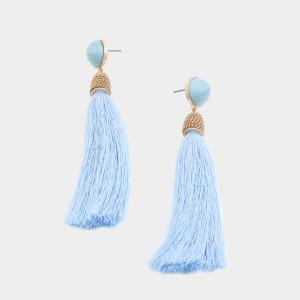 FASHION TASSEL DANGLE EARRING