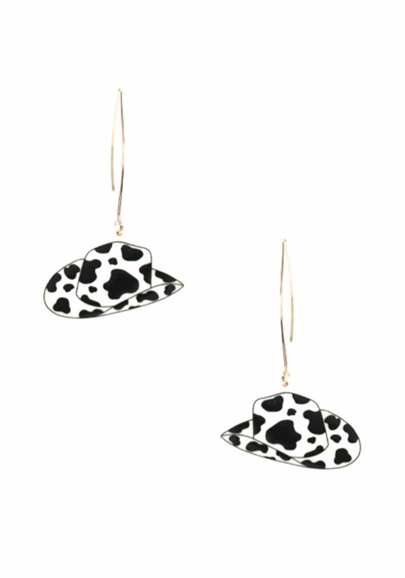 COWBOY DANGLE EARRING