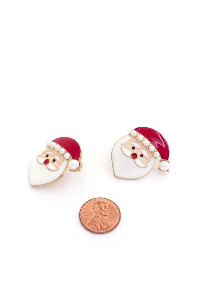 CHRISTMAS  SANTA CLAUS EARRING