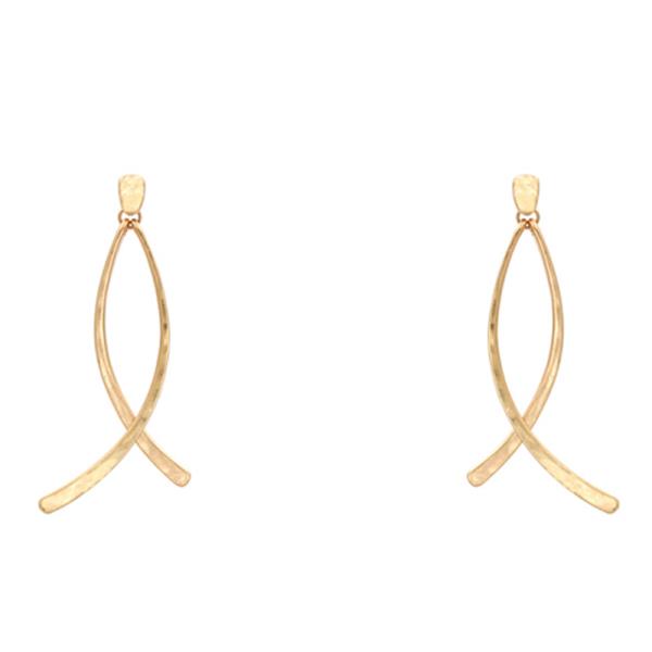 CASTING POST EARRING