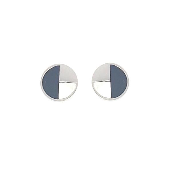 ROUND STAINLESS STEEL EARRING