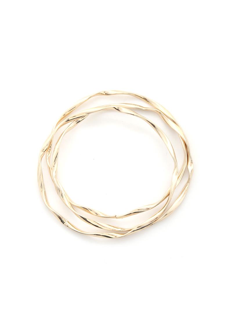 METAL BANGLE BRACELET SET