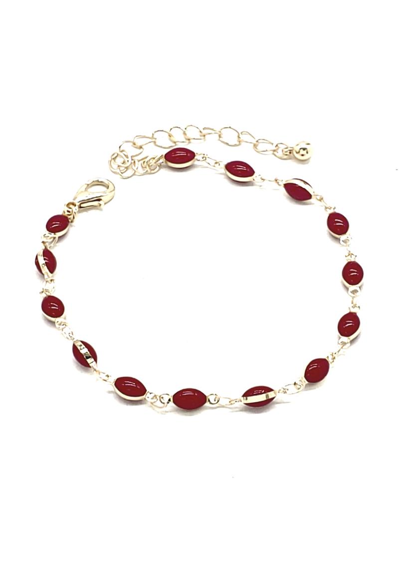 METAL COLOR BALL CHAIN BRACELET