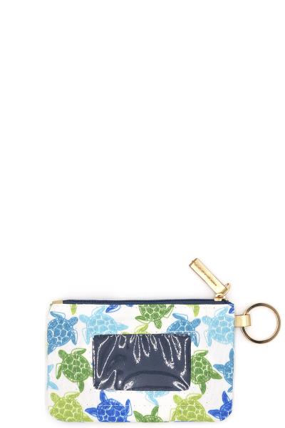 TURTLE ID WALLET & DETACHABLE LANYARD
