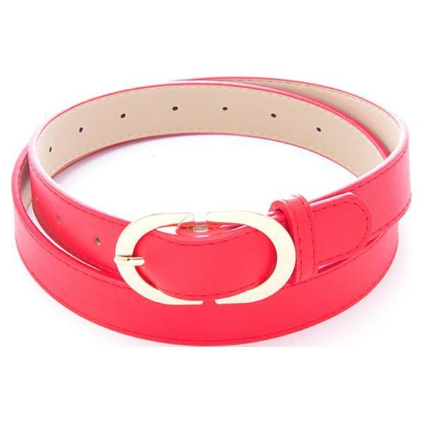 METAL OVAL DESIGN BUCKLE BELT