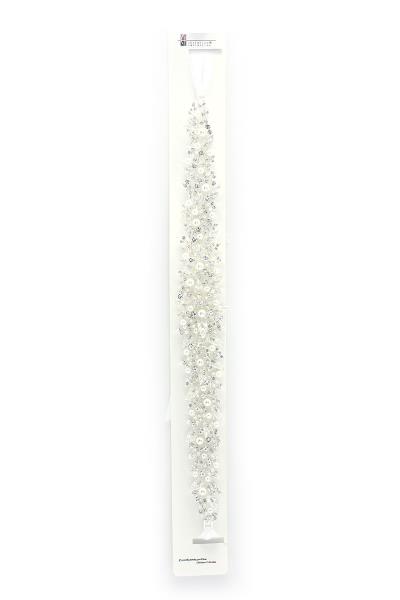 PEARL RHINESTONE BRIDAL SASH