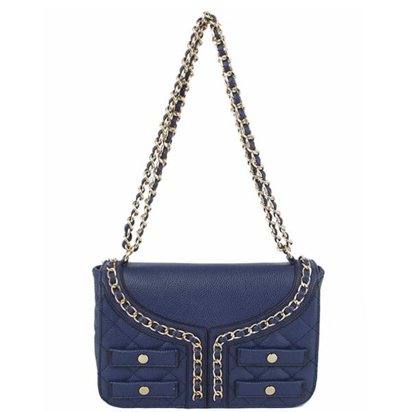 FASHION STYLISH DESIGN QUILT CHAIN LINK CROSSBODY BAG