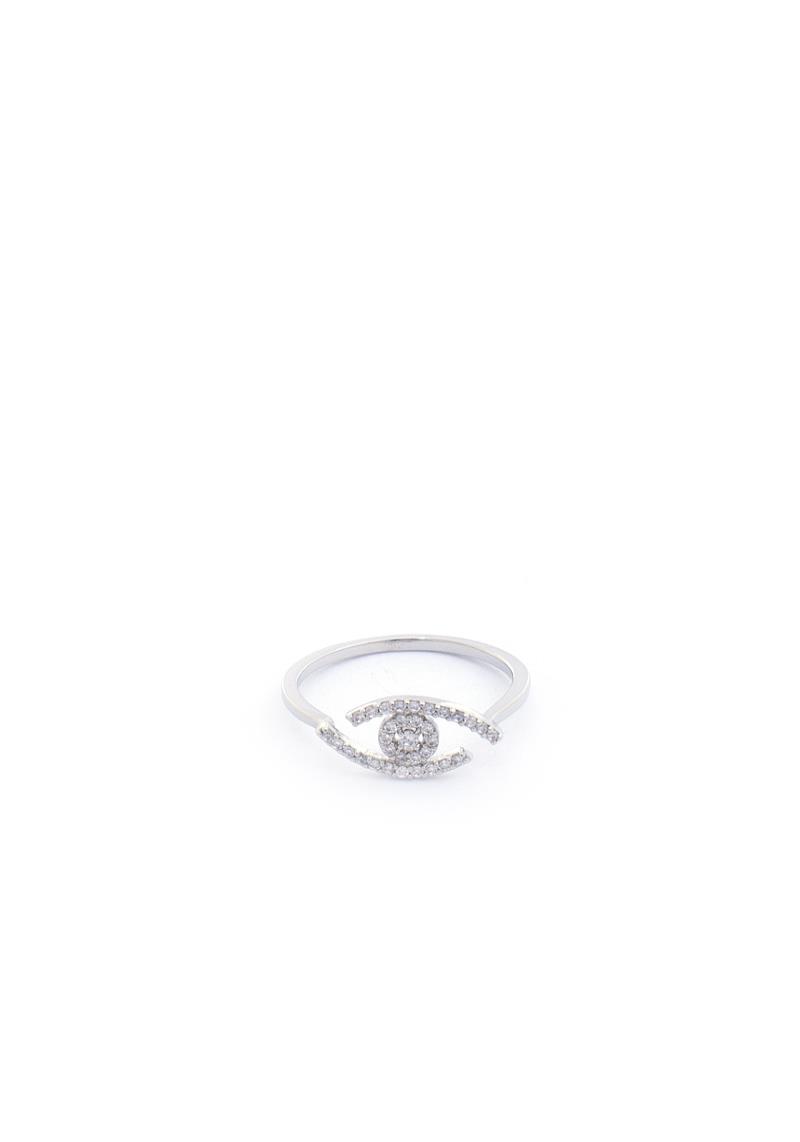 EYE RHINESTONE RING