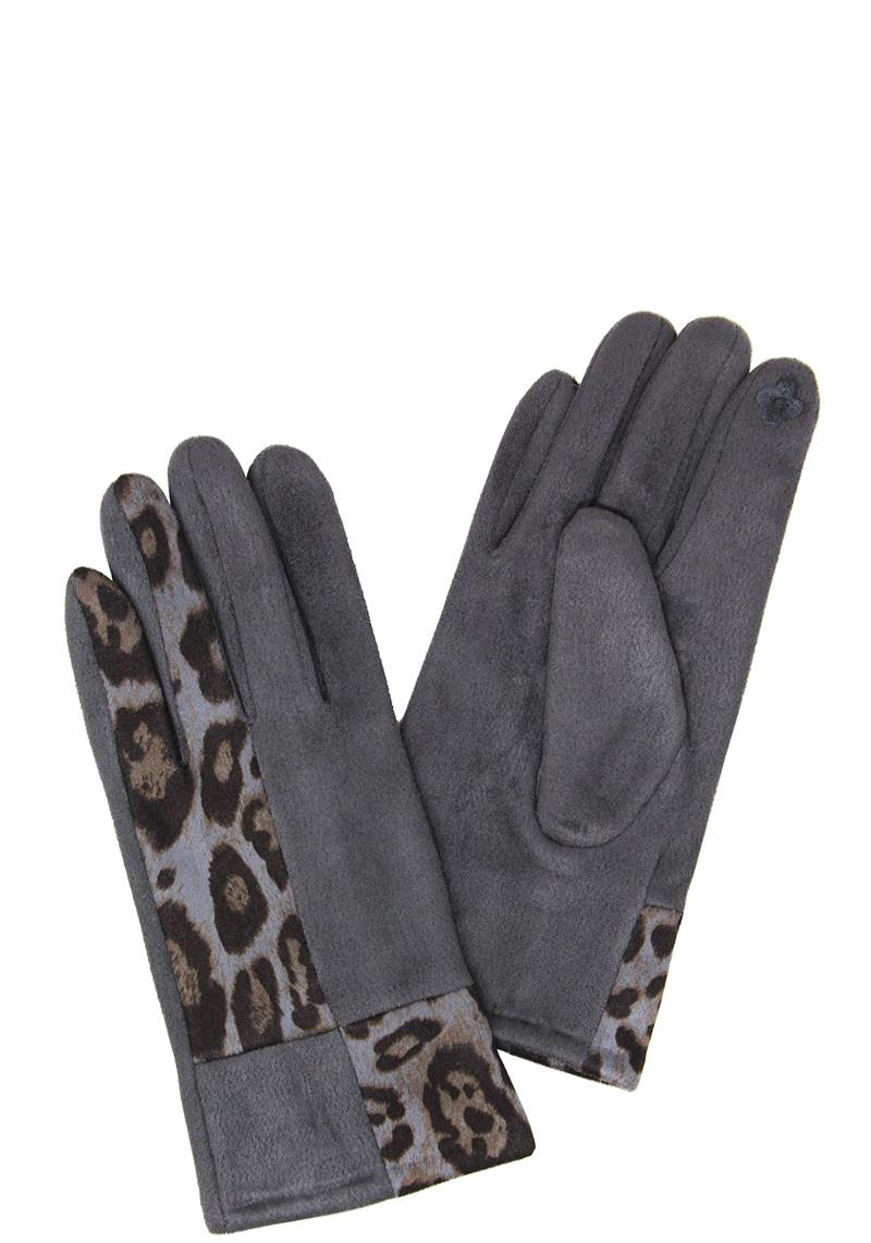 FASHION LEOPARD SMART TOUCH GLOVES