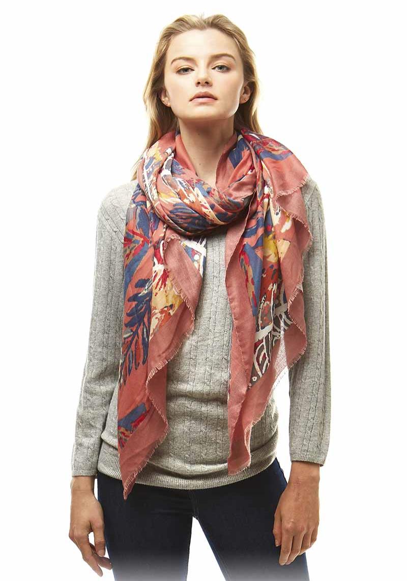 FASHION PATTERN SKINNY SCARF