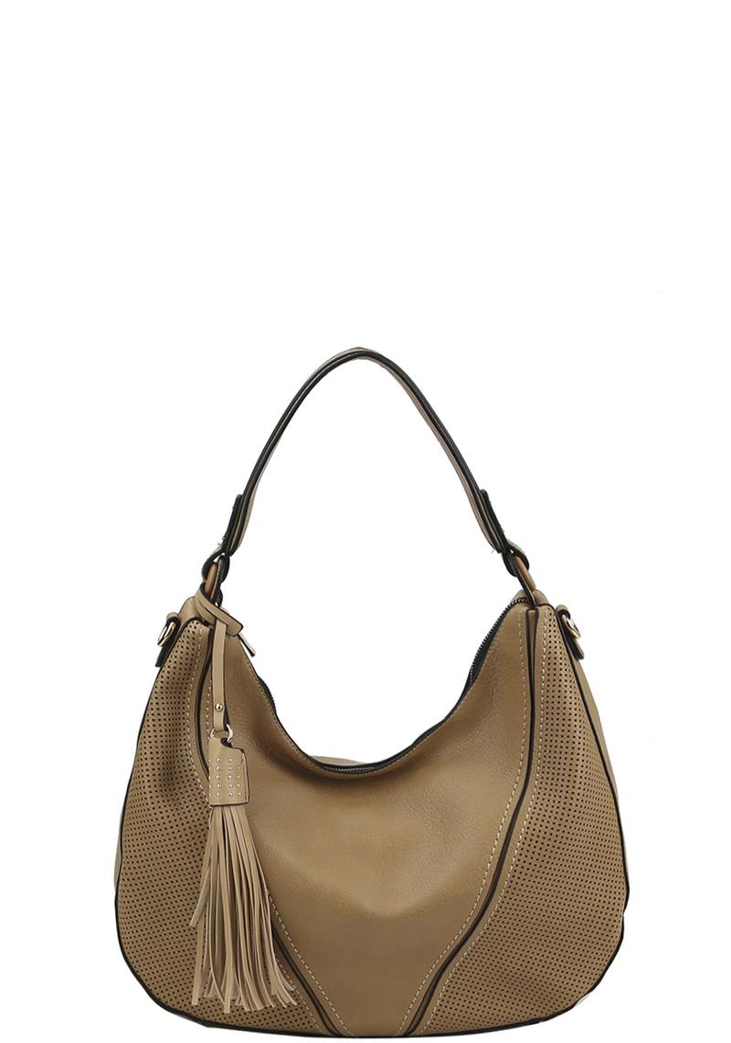 STYLISH CHIC TASSEL HOBO BAG