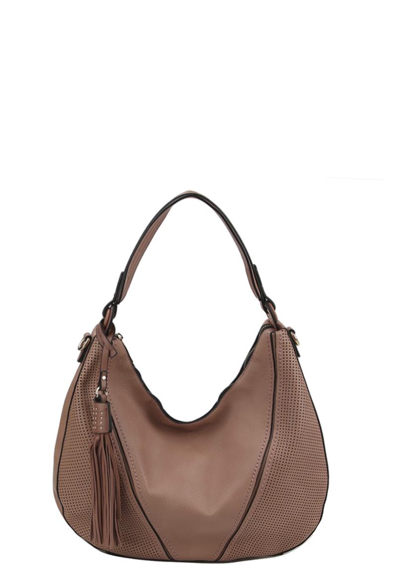 STYLISH CHIC TASSEL HOBO BAG
