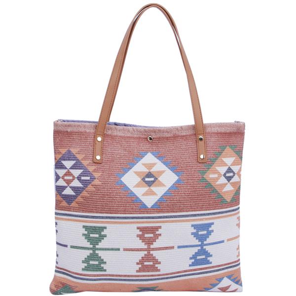 FASHION MULTI PRINT TOTE BAG