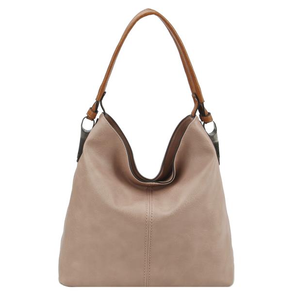 PLAIN HANDLE HOBO BAG