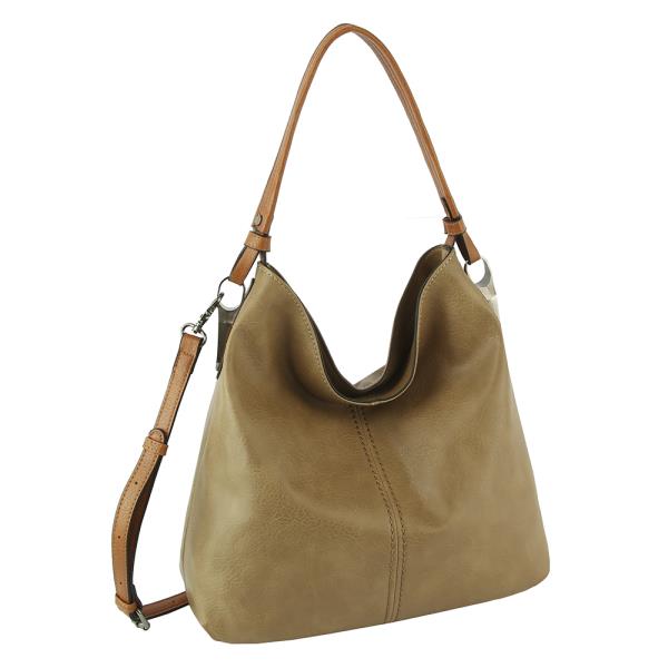 PLAIN HANDLE HOBO BAG