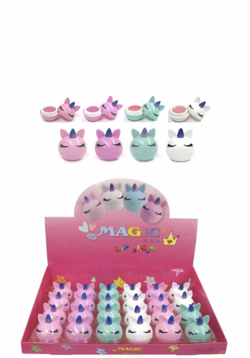 FASHION UNICORN BUNNY LIP GLOSS (24 UNITS)