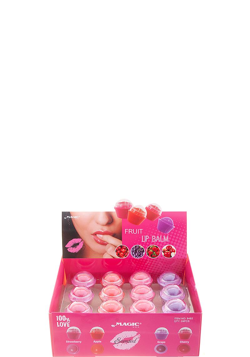 FRUIT FLAVORED LIP BALM 24 PCS