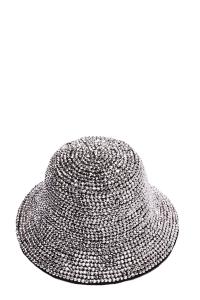 BUCKET HAT ENCRUSTED WITH STUDS