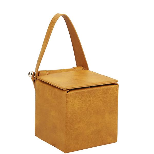 CUBE HANDLE CROSSBODY BAG