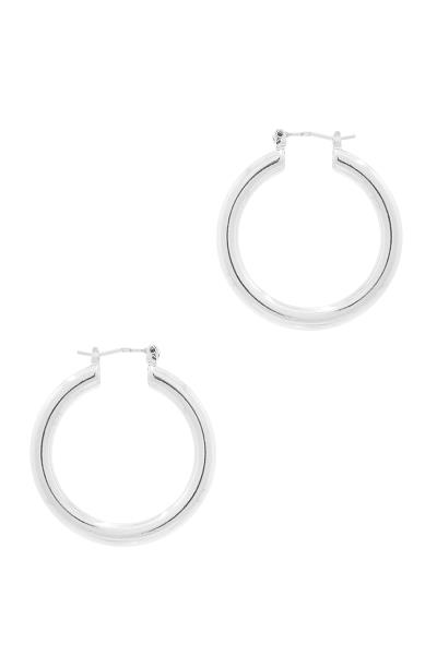 BASIC MINI METAL HOOP EARRING