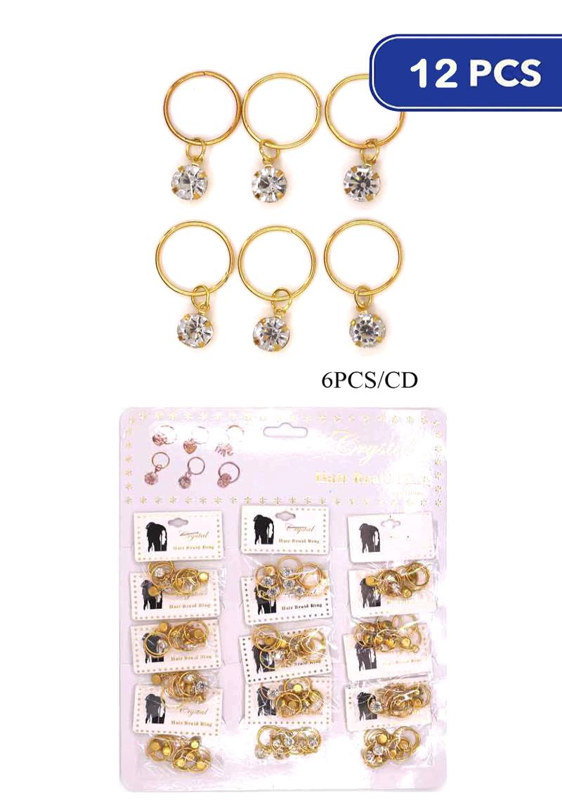 FASHION HAIR BRAIDING KIT DECORATION SET (12 UNITS)
